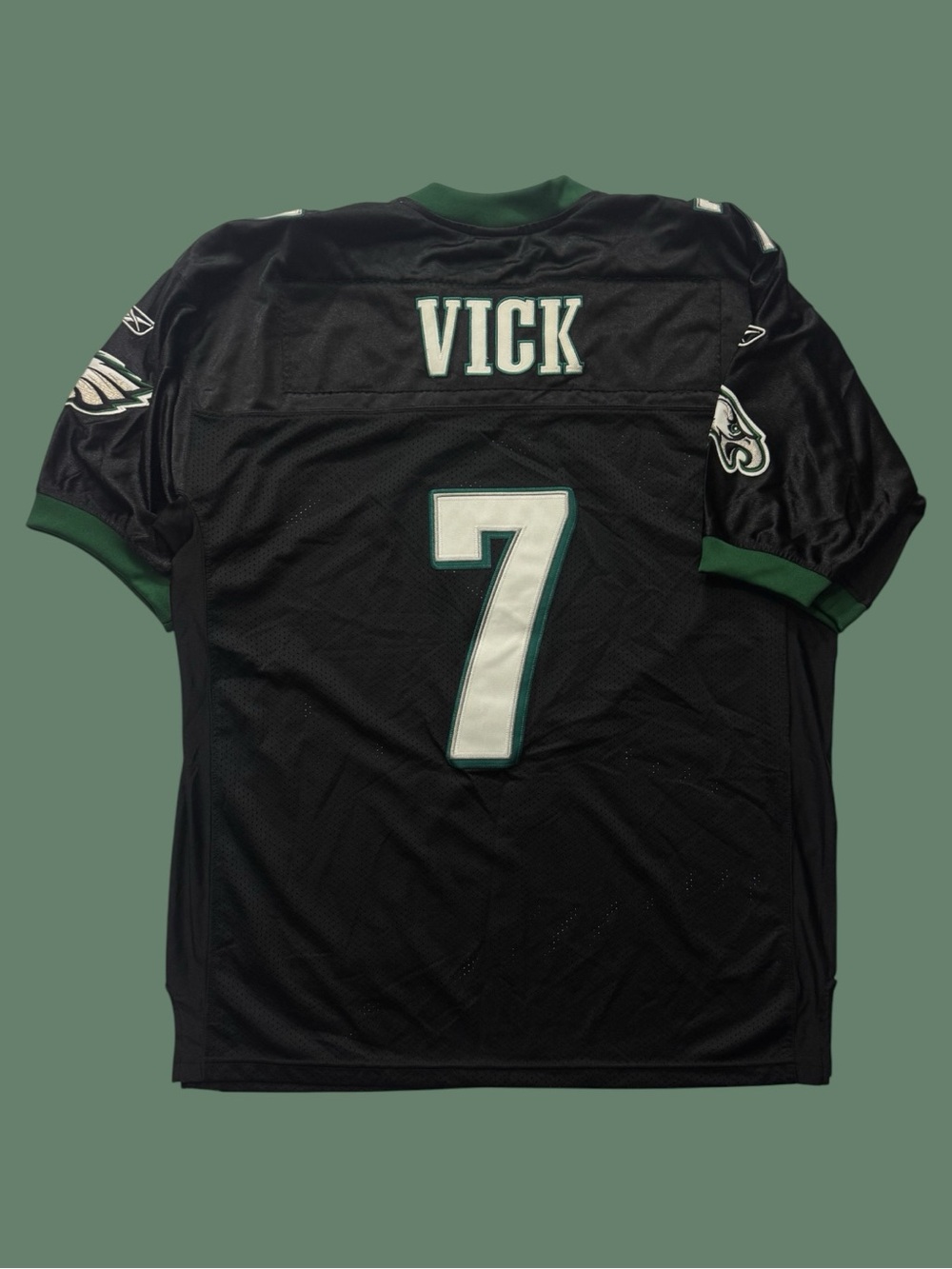 Vintage Philadelphia Eagles Mike Vick Reebok On Field Jersey